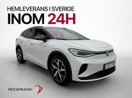 Volkswagen ID.4 GTX Värmare Dragkrok CarPlay Halvskinn MOMS