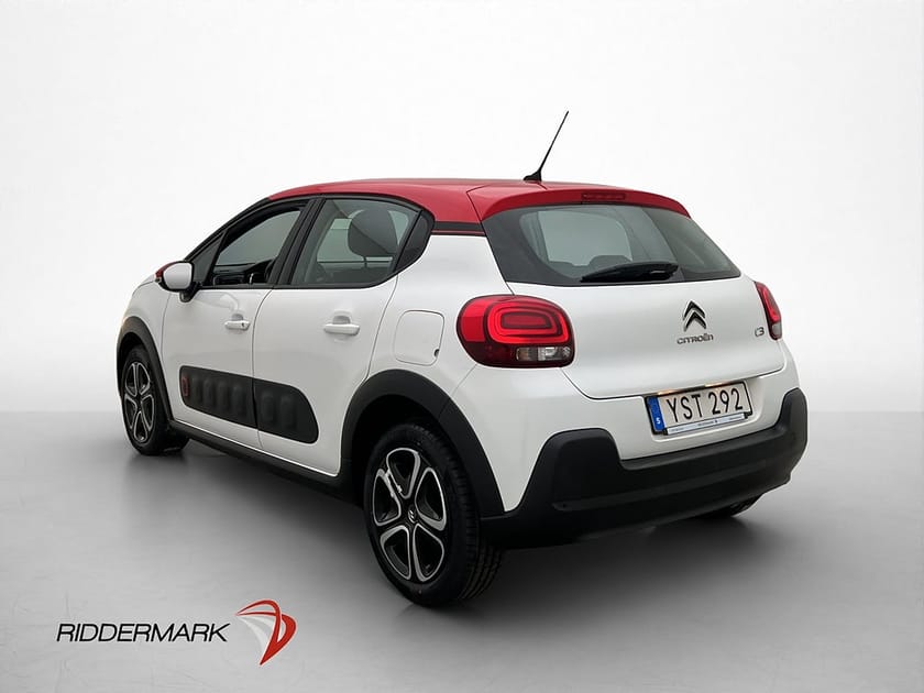 Bild 5 av Citroën C3 PureTech 110hk P-Sensorer CarPlay Farthållare AC