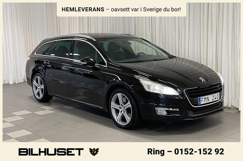 Bild 1 av Peugeot 508 SW 2.2 HDi GT VÄRMARE HUD PANORAMA DRAG 204Hk
