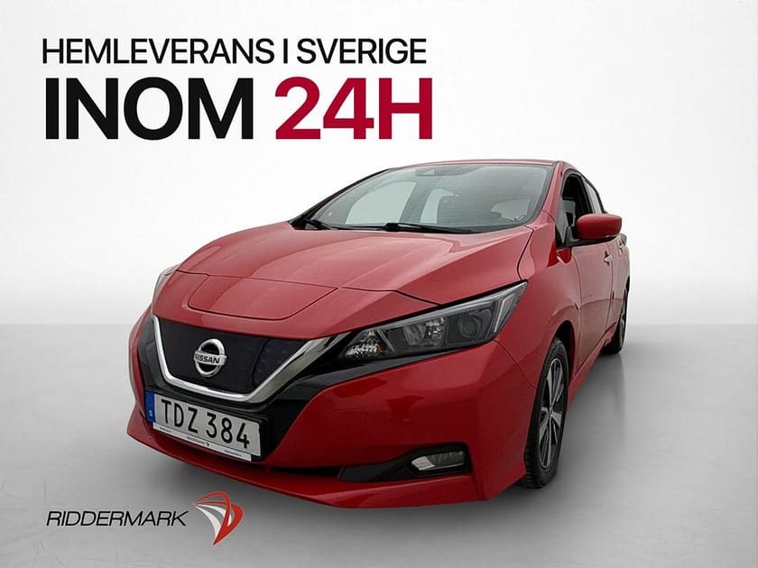 Bild 4 av Nissan Leaf 40 kWh 150hk MOMS Kamera Värmare Rattvärme