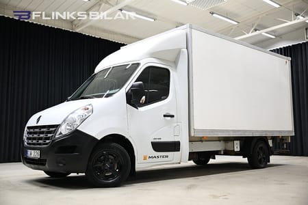 Renault Master Chassi Cab 2.3 dCi 125HK Volymskåp|Bakgavellyft|Dieselvärmare|Moms