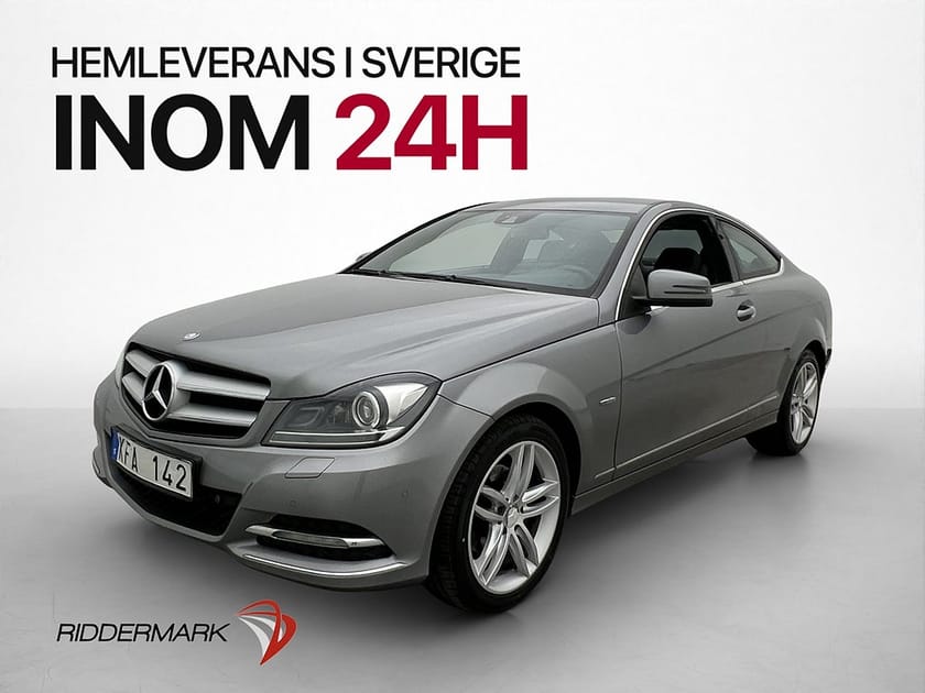 Bild 3 av Mercedes-Benz C 180 Coupé BE 156hk Navi Läder P-sensorer
