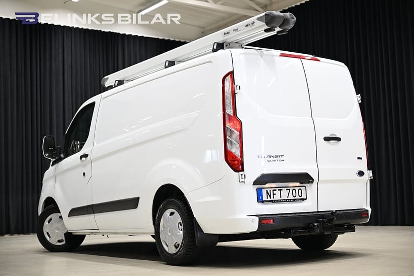 Bild 4 av Ford Transit Custom 280 TDCi 105HK Inredd|Pipetube|Backkamera|NyKamrem