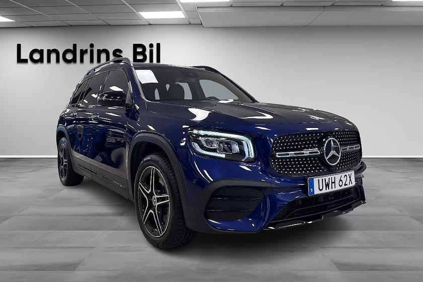 Bild 3 av Mercedes-Benz GLB 200 d AMG Night 7-Sits Värmare Drag Backkamera Navi