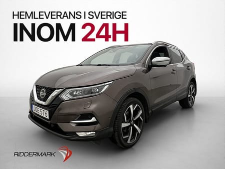 Nissan Qashqai TEKNA + Pano BOSE Skinn 360 Navi Elstol 140hk