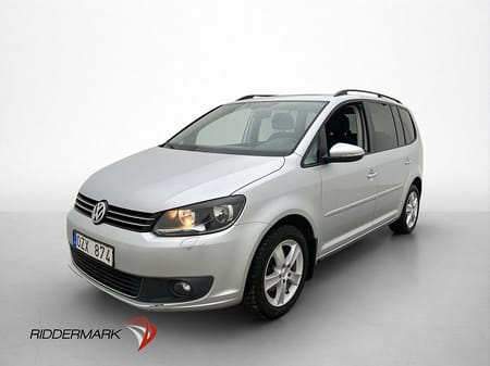 Volkswagen Touran 7-seater 1.6 TDI 105hk 7-Sits Pano Dragkrok