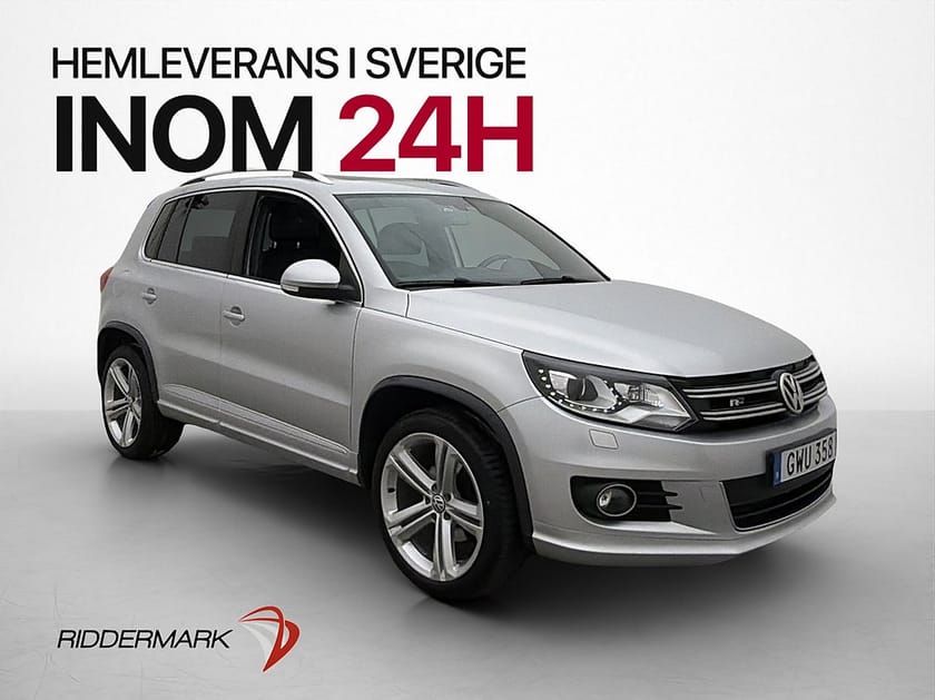 Bild 2 av Volkswagen Tiguan 2.0 TDI 184hk 4M R-Line Pano D-Värm Skinn