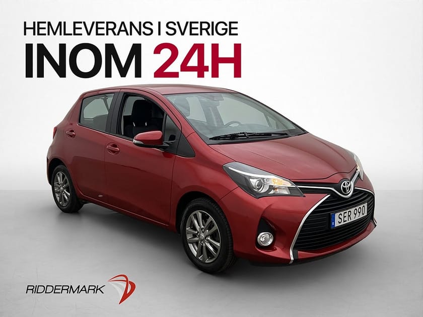 Bild 1 av Toyota Yaris 1.33 Dual VVT-i Active Kamera Farthållare AC