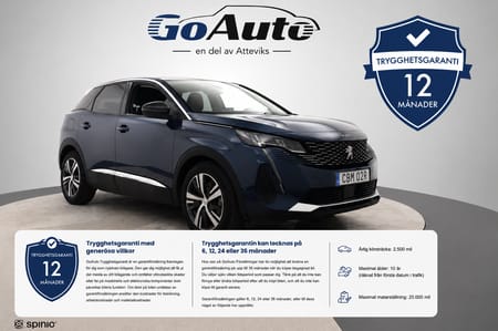 Peugeot 3008 HYBRID 225 Allure EAT 224hk Drag Backkamera