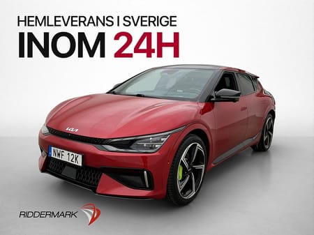 Kia EV6 GT 585hk Taklucka Meridian HUD 360° CarPlay