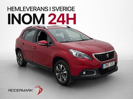 Peugeot 2008 1.2 PureTech 83hk Sensorer CarPlay Farthållare