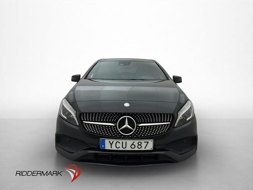 Bild 2 av Mercedes-Benz A 180 122hk AMG Line Sensorer Svart Innertak