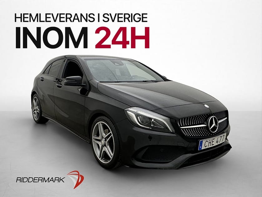 Bild 1 av Mercedes-Benz A 180 AMG Navi Kamera SV-Såld Isofix Nyservad