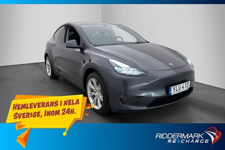 Tesla Model Y Long Range AWD Total-Självkörning Pano Navi