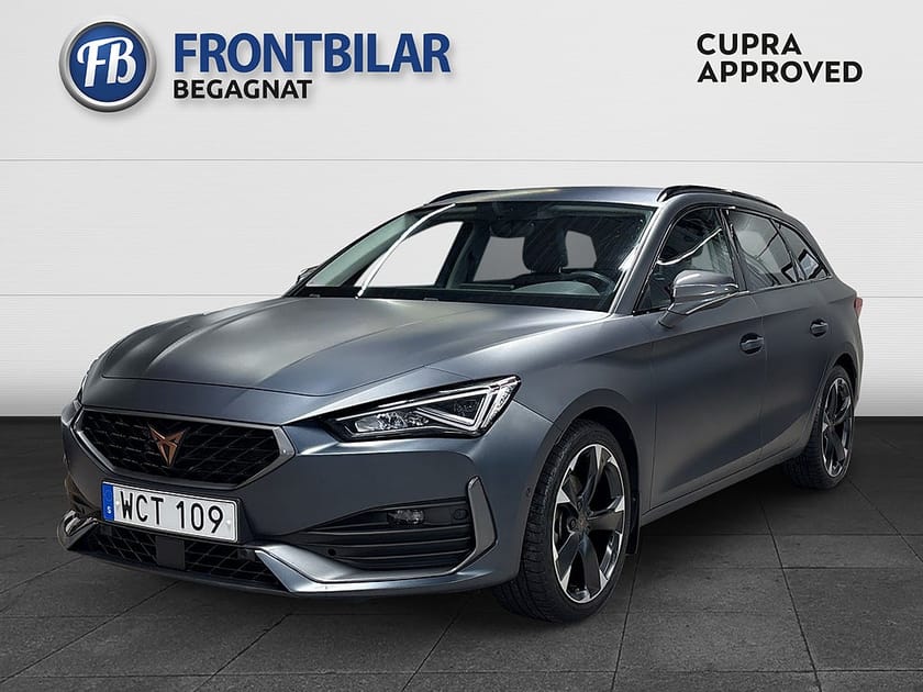 Bild 4 av CUPRA Leon Sportstourer Sportstourer1.5/Adp farthållare/Drag/Magnetic grey matt