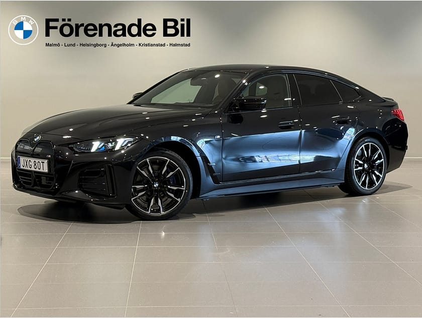 Bild 1 av BMW i4 M60 xDrive Gran Coupé Fully Charged Edition Drag HUD AdptFarth 19"