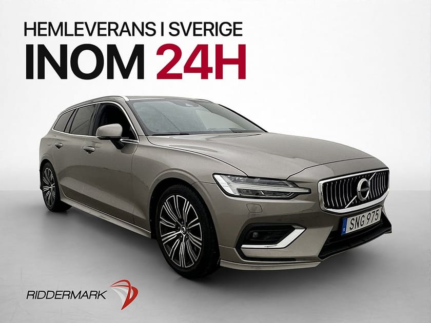 Bild 1 av Volvo V60 T6 AWD Inscription Pano H/K Värmare HUD Kamera