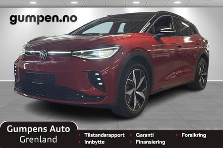 Volkswagen ID.4 GTX 4m  77kwh 75jub 340hk
