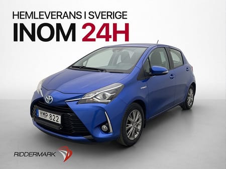 Toyota Yaris Hybrid Active Kamera Farthållare Låg-Skatt