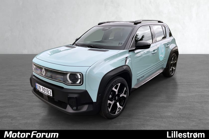 Bilde 1 av Renault 4 E-Tech Techno - 52 kWt - 398km WLTP - EL bakluke - Google