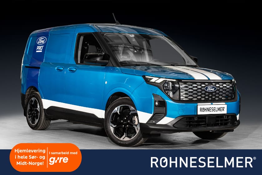 Bilde 1 av Ford E-Transit Courier Limited|Ryggekamera|Krok|S+V|Pen km|Innbytte