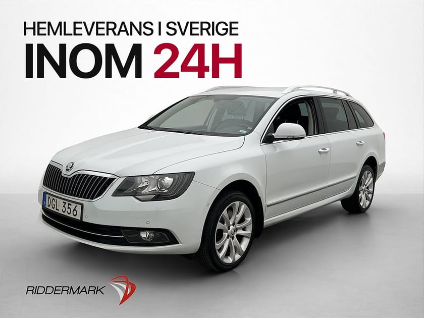 Bild 3 av Škoda Superb Kombi Skoda 2.0 TDI Elegance Drag Navi Sensorer 0,57l/mil