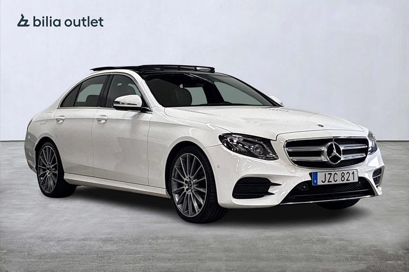 Bild 3 av Mercedes-Benz E 220 d 4MATIC AMG 194hk Panorama HuD Drag Navi Widescre