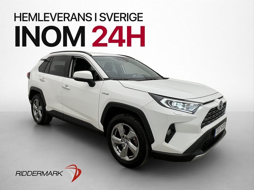 Bild 1 av Toyota RAV4 Hybrid AWD-i AWD 222hk B-Kamera Drag Skinn Elstol
