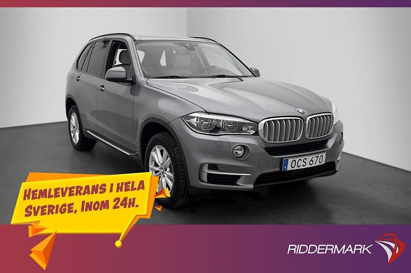 Bild 3 av BMW X5 xDrive40e Dragkrok Kamera H/K Skinn Adaptiv Navi