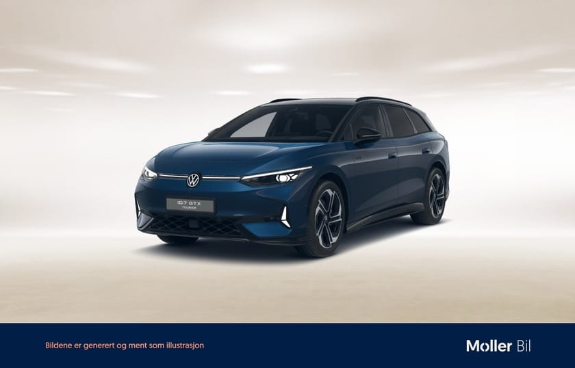 Bilde 1 av Volkswagen ID.7 GTX Tourer 4m stv ex 86kwh 340hk