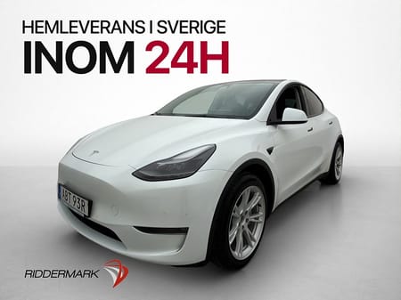 Tesla Model Y Long Range AWD Moms Drag Värmare Kamera AP