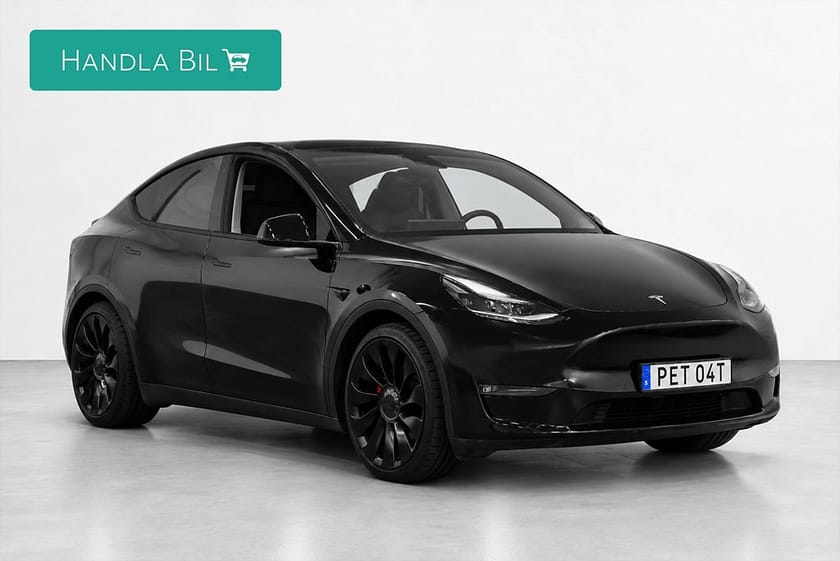 Bild 4 av Tesla Model Y Performance Drag Pano Skinn Rattv P-värm Navi 534hk