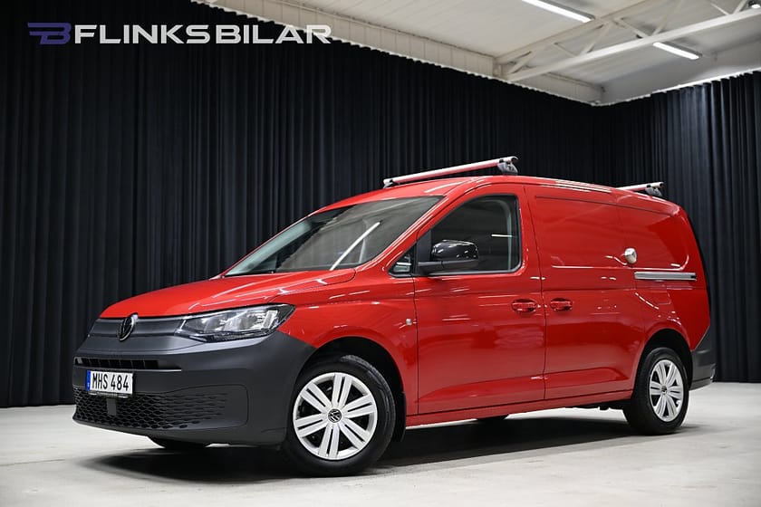 Bild 2 av Volkswagen Caddy Cargo Maxi DSG 122HK Inredd|Dubbeldörr|Drag|Värmare|Backkamera
