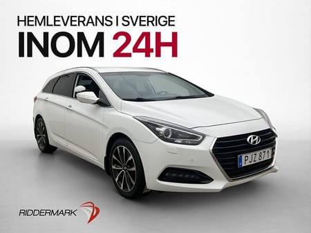 Hyundai i40cw cw 1.7 CRDi 141hk Kamera Navi CarPlay Dragkrok