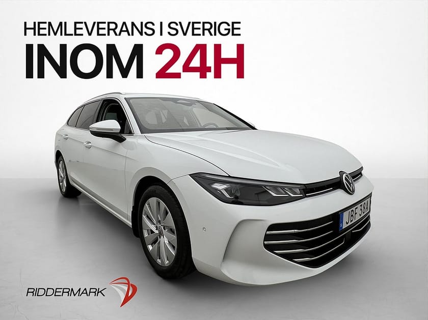 Bild 1 av Volkswagen Passat Variant eHybrid Laddhybrid Business Värmare Kamera Drag