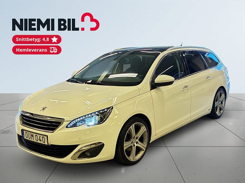 Bild 1 av Peugeot 308 SW 1.2 PureTech 130 Allure SoV-Däck/Pano/P-Sens/Värmare