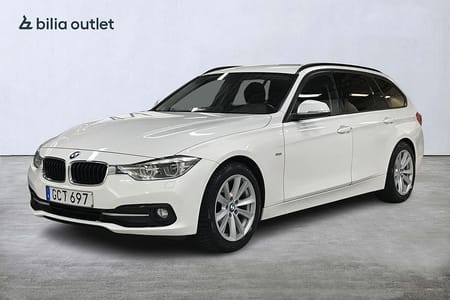 BMW 320d EfficientDynamics Edition Touring Steptronic Sportline 163hk Drag P-sensor