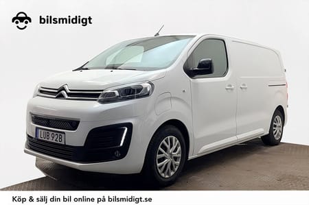 Citroën ë-Jumpy 75 2xSidodörr 3sits Drag Inredd Nav Kamera Delläder