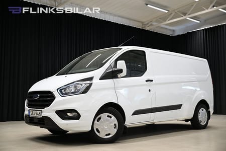 Ford Transit Custom 300 130HK L2|Automat|Drag|Värmare|Backkamera|Leasbar