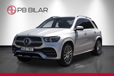 Mercedes-Benz GLE 450 4MATIC 367HK AMG 7-sits Pano Burmester 360º