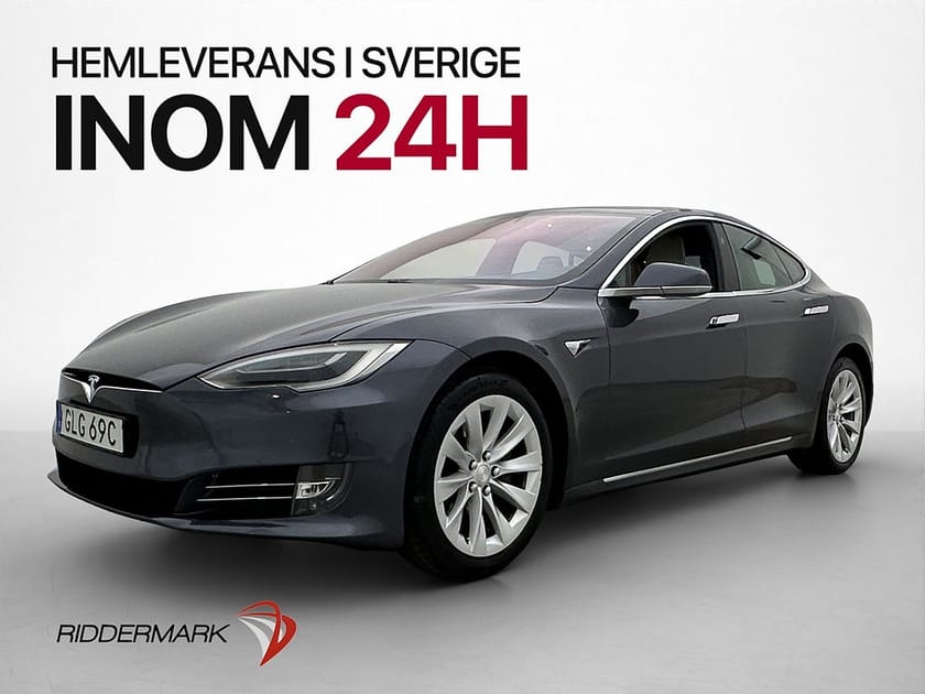 Bild 4 av Tesla Model S Long Range AWD Autopilot Pano Ljus Interiör