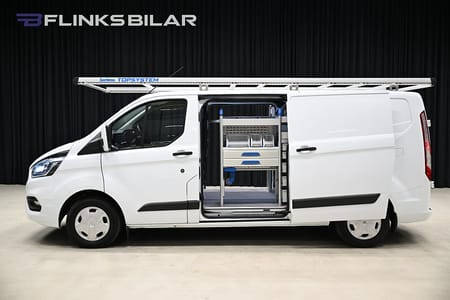 Ford Transit Custom 300 130HK L2|Servicebil|Inredd|Dubbeldörr|Moms|SeUTR