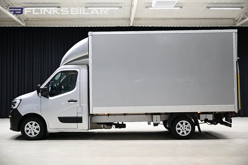 Bild 2 av Renault Master Chassi Cab dCi 180HK Automat|Volymskåp|BG-Lyft|Sidodörr|Leasbar