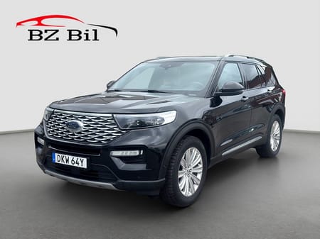 Ford Explorer Plug-In Hybrid Platinum Pano 7-sits Drag B&O Massage
