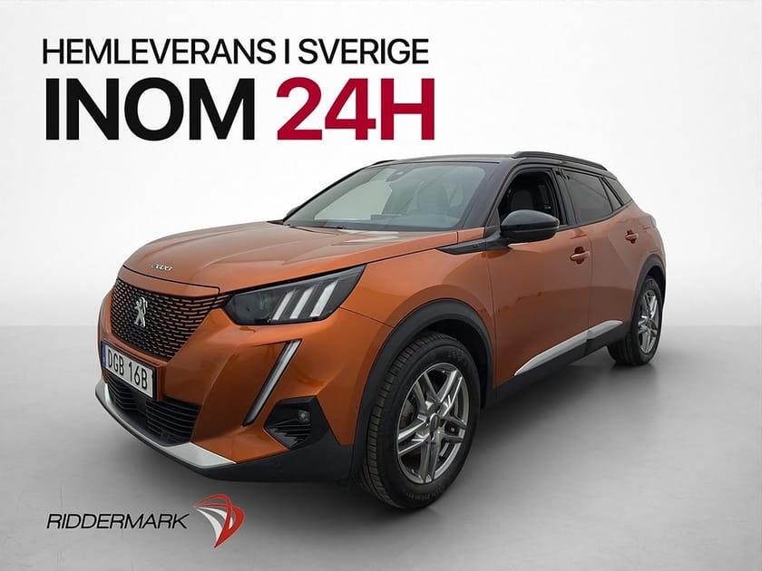 Bild 3 av Peugeot e-2008 136hk Active Pack Backkamera CarPlay Halvskinn