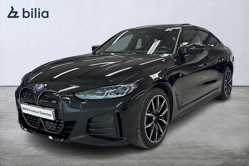 Bild 1 av BMW i4 M50 xDrive Gran Coupé M-Sport | Taklucka | Aktiv farth.