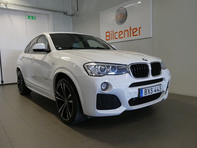 Bild 1 av BMW X4 xDrive20d M Sport Aut-Drag-Värmare-Kamera-Skinn-H&K