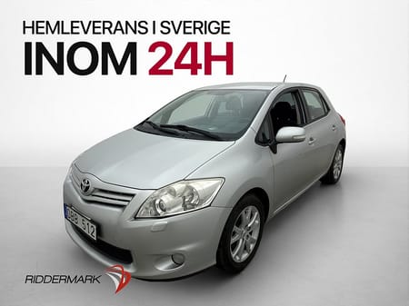 Toyota Auris 1.6 132hk Farthållare 2-Brukare