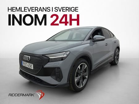 Audi Q4 50 Sportback e-tron quattro SB MOMS Cockpit Kamera Dragkrok