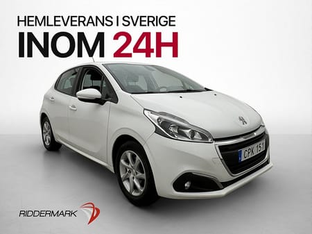 Peugeot 208 1.2 PureTech 82hk Bluetooth Farthållare